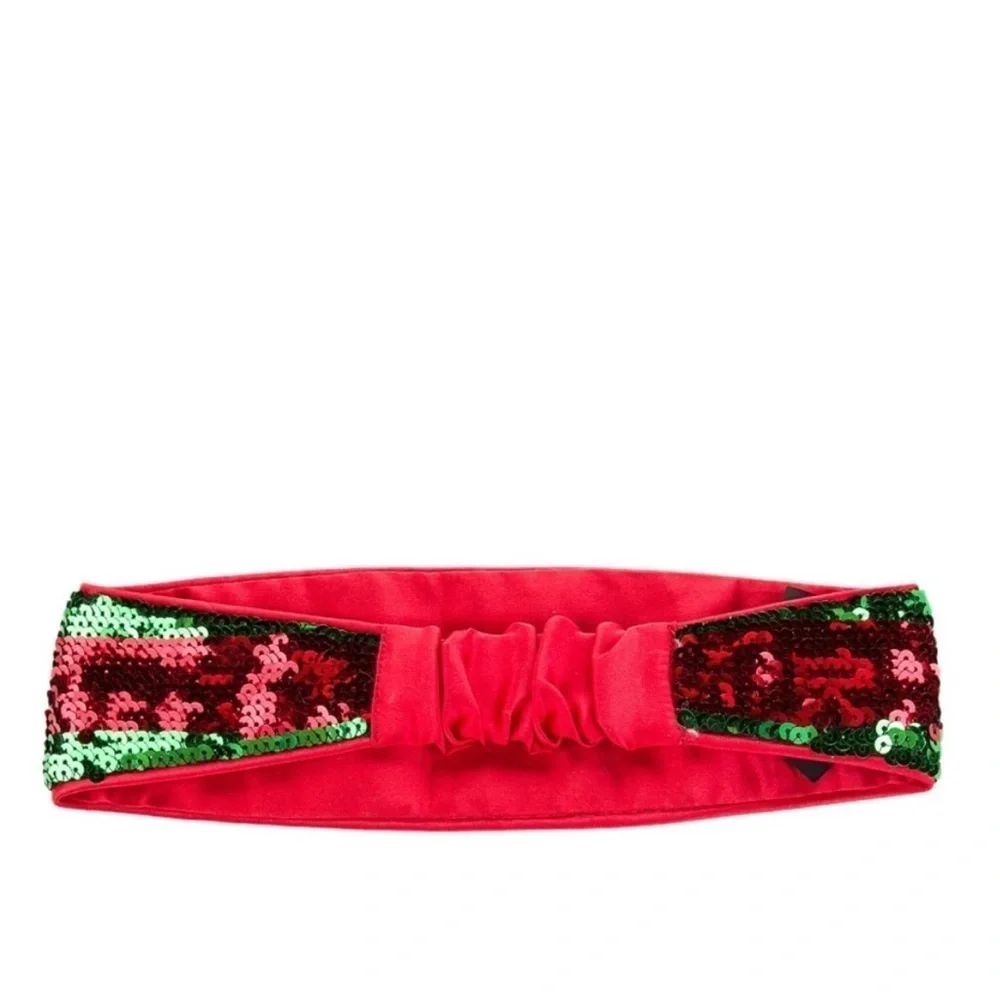 Gucci Web Paillette’s Sequenced Headband, Like New